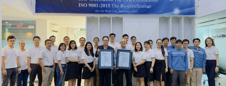 The First Certification ISO 45001:2018 and The Re-Certification ISO 9001:2015
