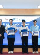 Scholarship Award Ceremony at Ho Chi Minh City University of Technology and Engineering.